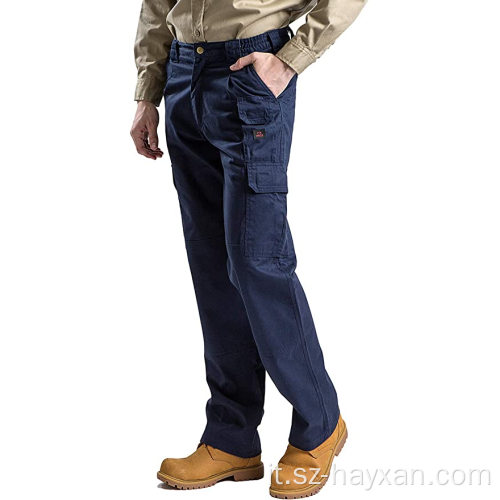 Pantaloni da lavoro cargo per indumenti ignifughi